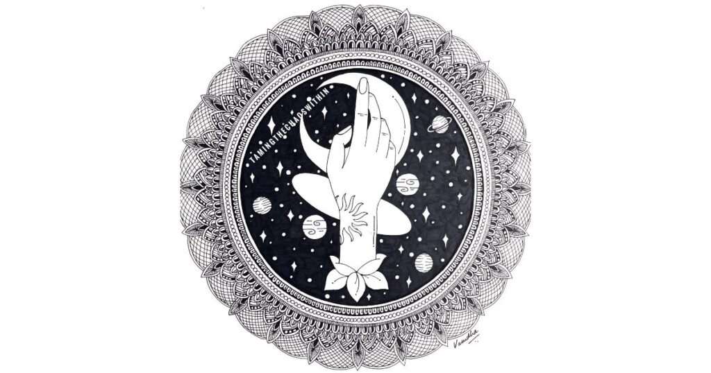 Celestial Objects in Mandala