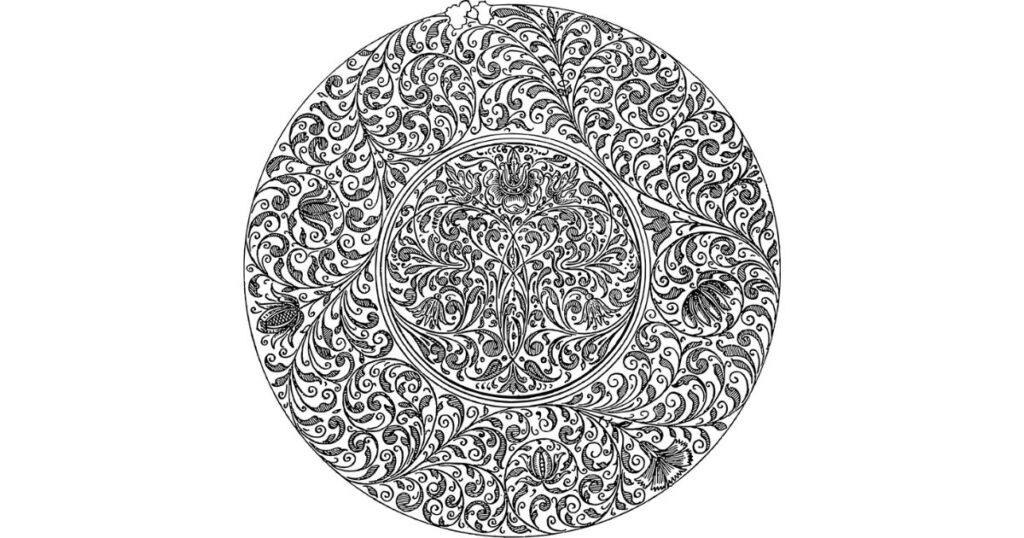 Floral Patterns in Mandala